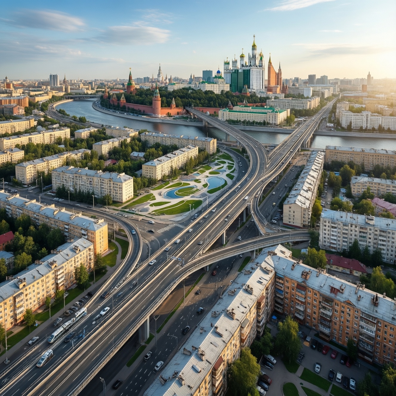 Как изменится Москва после завершения крупных строительных проектов