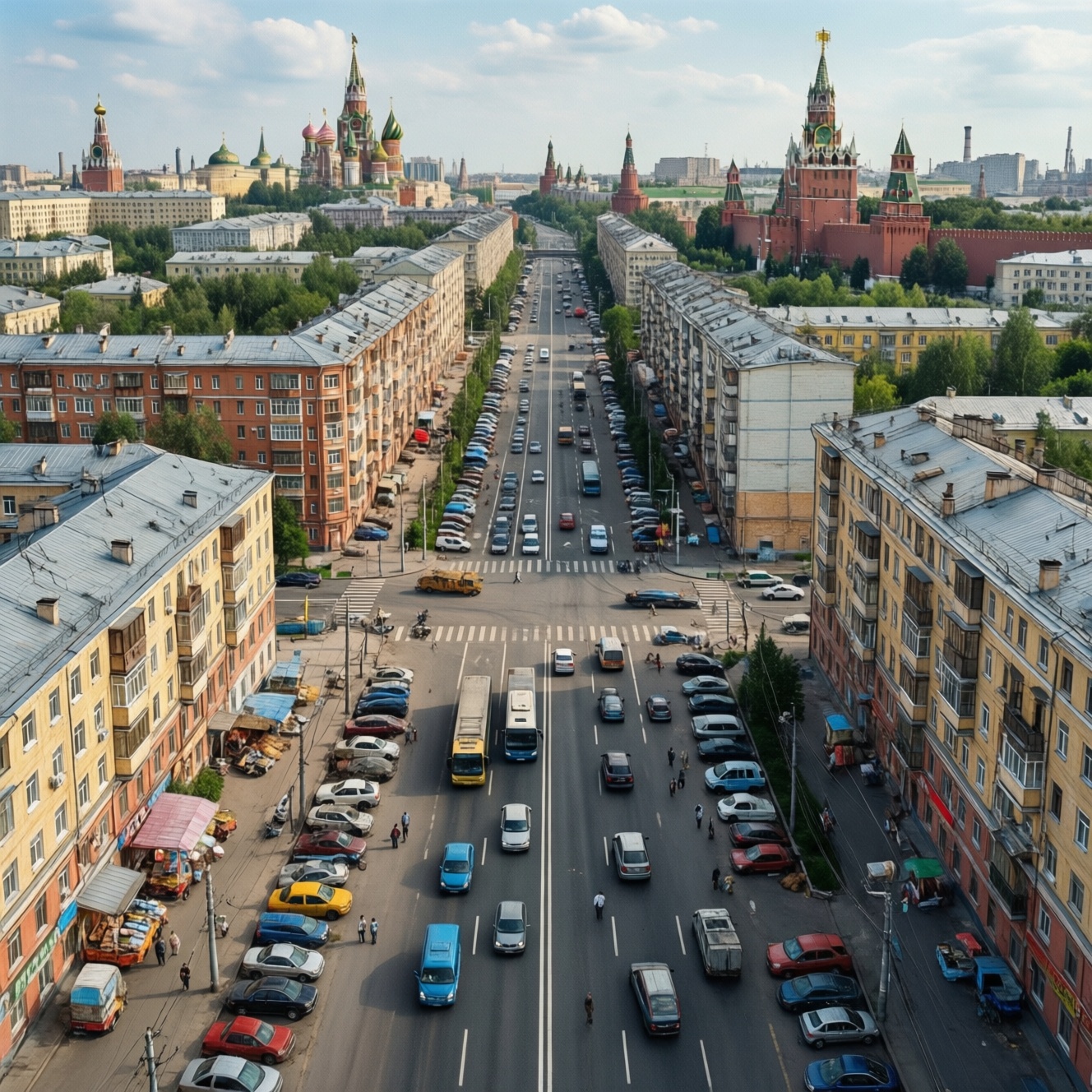 Истории районов Москвы: как менялись улицы, рынки и промзоны за последние годы